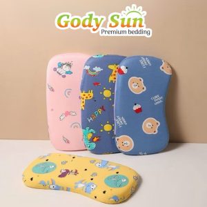 Gối cao su non dùng cho trẻ sơ sinh chống méo bẹp đầu cho bé
