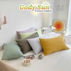 Vỏ gối nằm cotton tici phong cách Hàn Quốc size 48x74cm